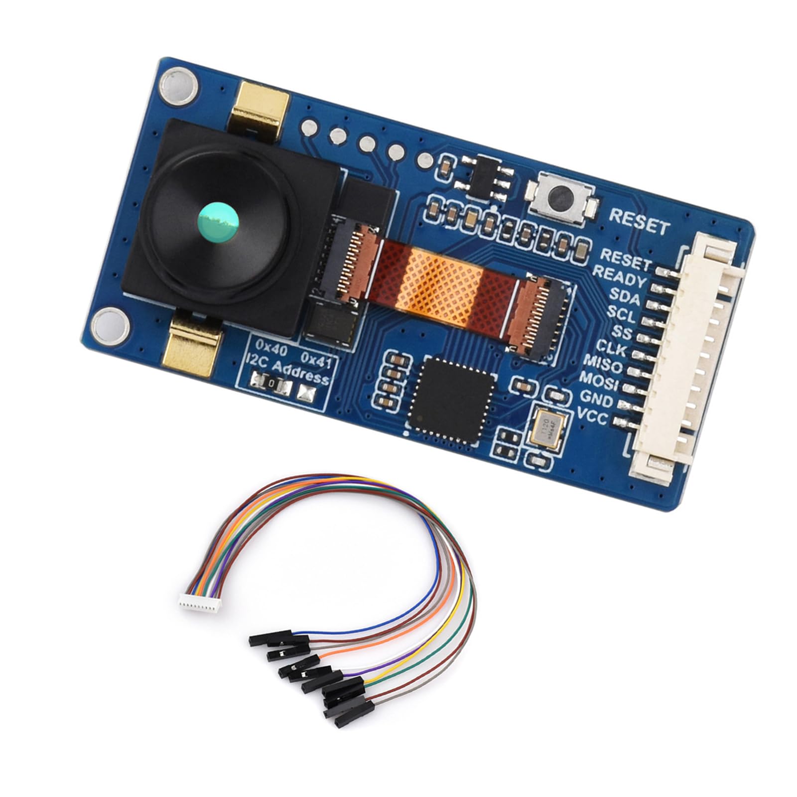 Wärmebild-Sensor-Kamera, Hut, 44 °, 90 °, FOV, SPI I2C, für kleine Formfaktoren, eingebettete Systeme, Wärmebildgerät