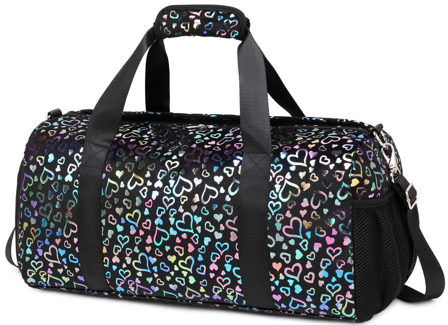 Borse Sportive per Bambini Borsone Palestra Borsa Piscina Borsone Sportivo Borsone da Viaggio con Scomparto Scarpe Separato