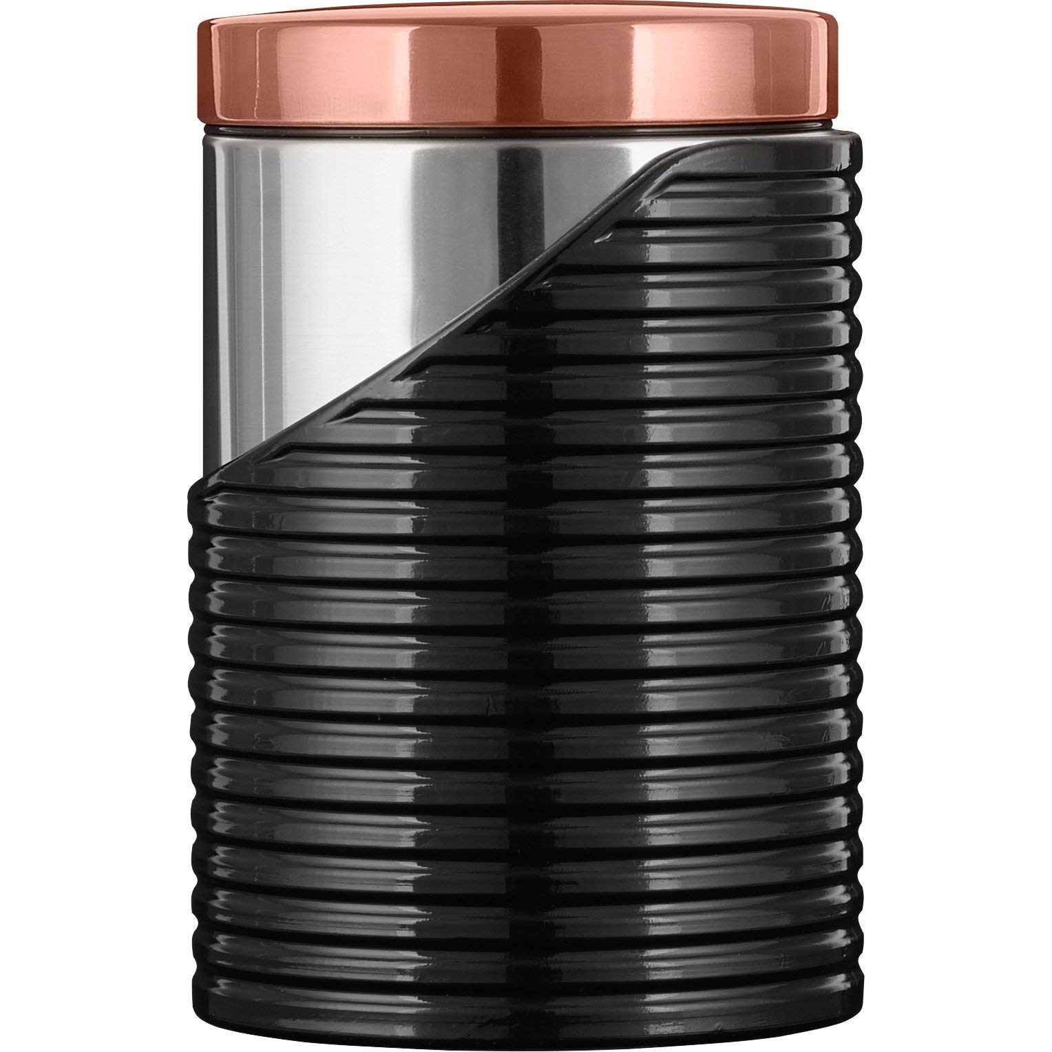 Tower T826001rb Linear Set Of Storage Canisters Stainless Steel