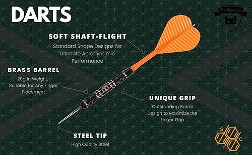 Miniatura 10 de Juego de dardos de punta de acero  12 dardos de barra 3 de cada color dardos divertidos perfectos para 4 jugadores lanzando punta de metal en diana