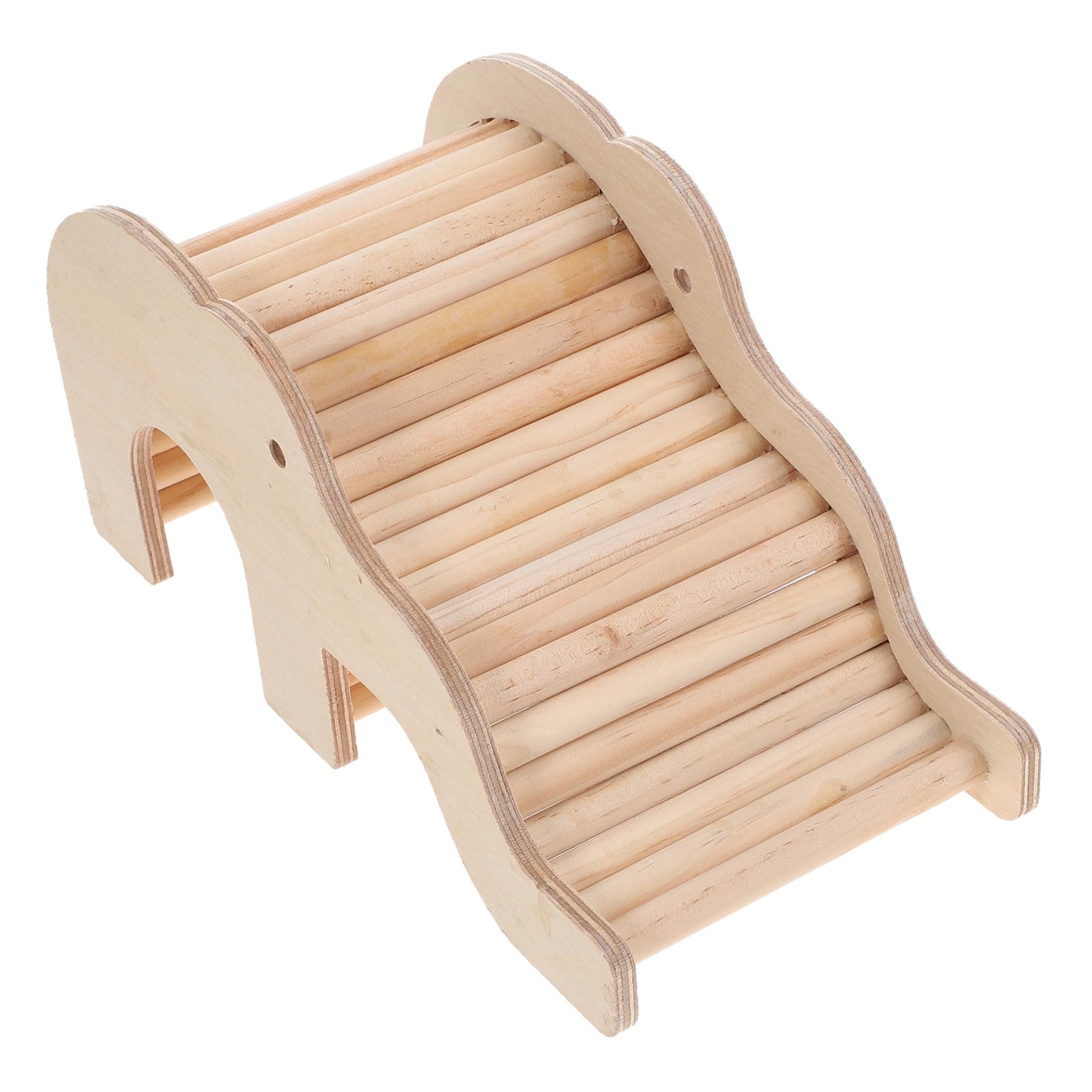 Nido para Mascotas pequeñas, 4 Uds. Casa escondite for hámster, Juguetes for Masticar(Beige)
