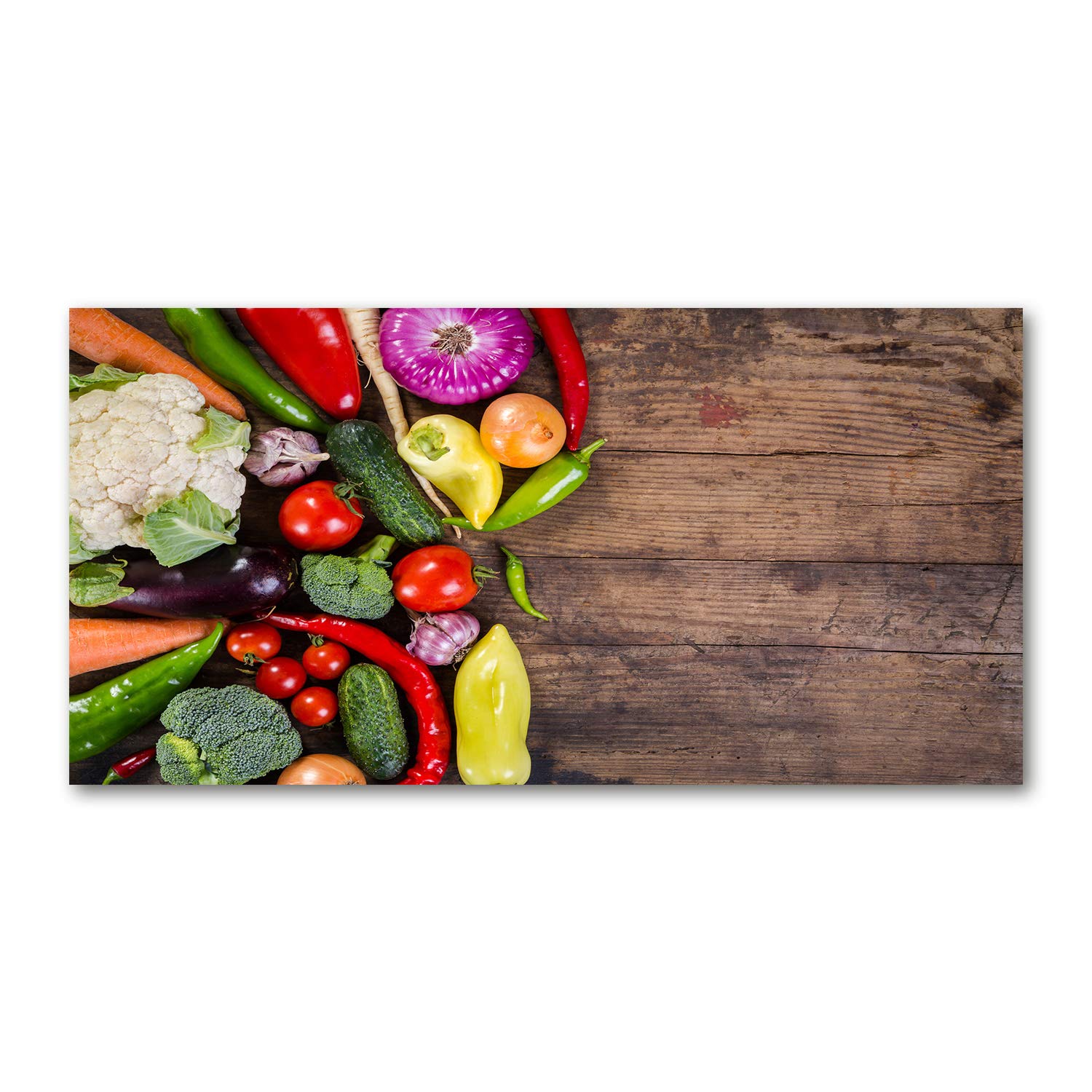 Image verre plastique Tulup 140x70cm tableau mural incassable et lavable