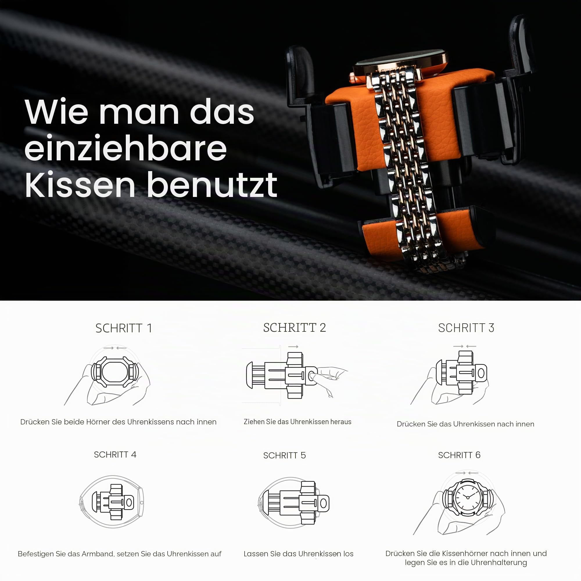 Uhrenbeweger für 2/4/6/9 Automatikuhren, High-End-Lederherstellung, super leiser Mabuchi-Motor, Zwei Leistungsmodi, integrierte LED-Leuchten