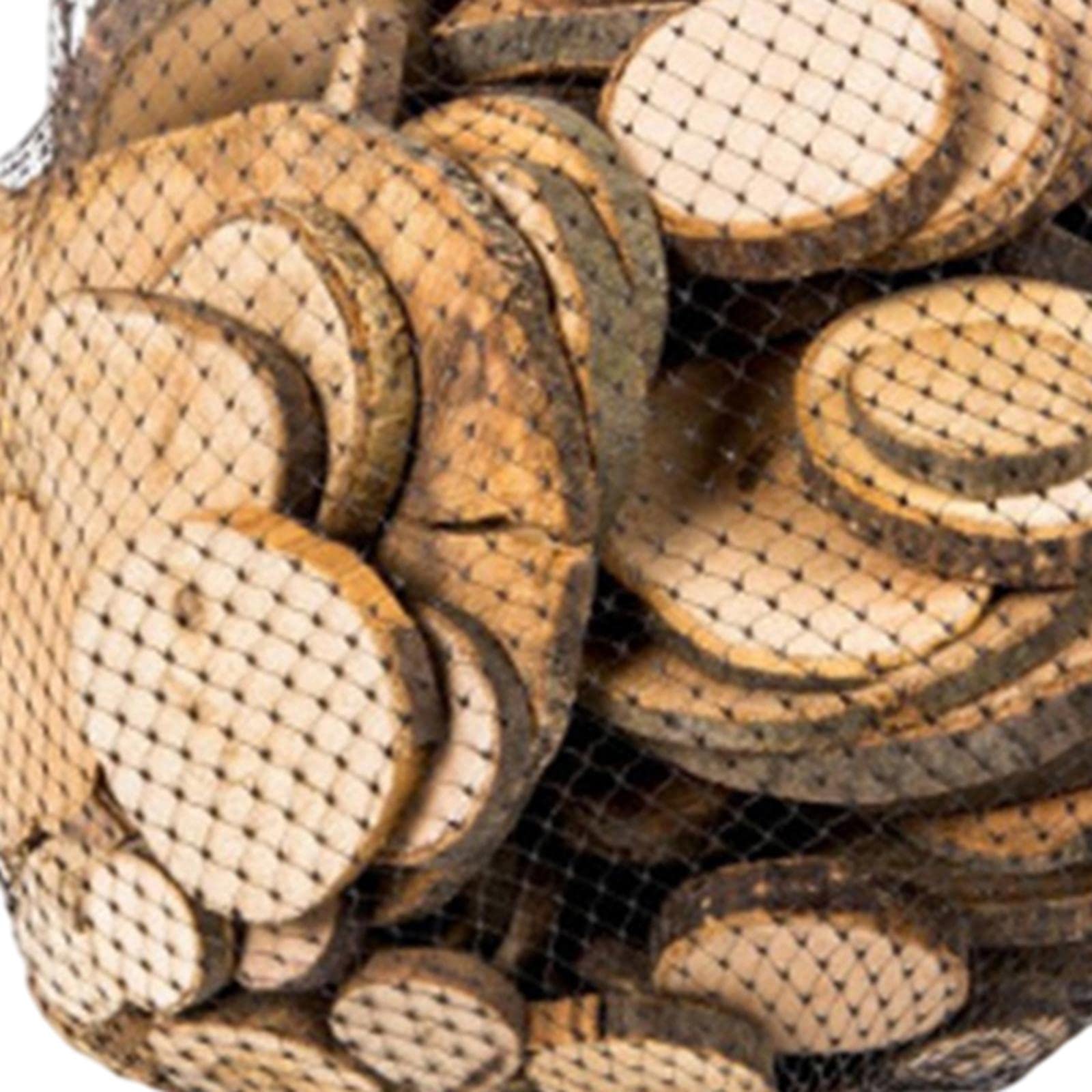 Gralara Holzscheiben Basteln Unbehandelt Naturholz Deko Scheiben Baumscheiben Bastelmaterial in Gemischten Formen Zum Bemalen Nummerieren Und Langleb, Runde Holzscheiben