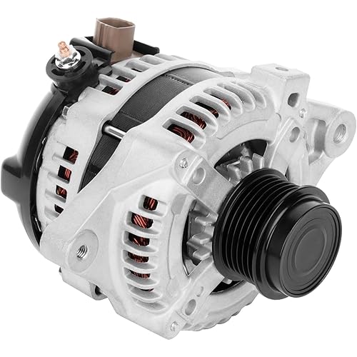 ROADFAR Alternator Fit For Toyota Corolla 2009 2010 2011 2012 2013 2009 2010 Matrix 1.8L 11385 11386 11577 27060-0P150 High Output Alternator