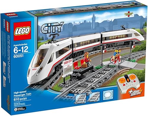 Miniatura 6 de LEGO City 60051 Tren de Ferrocarril de pasajeros de alta velocidad Juguete