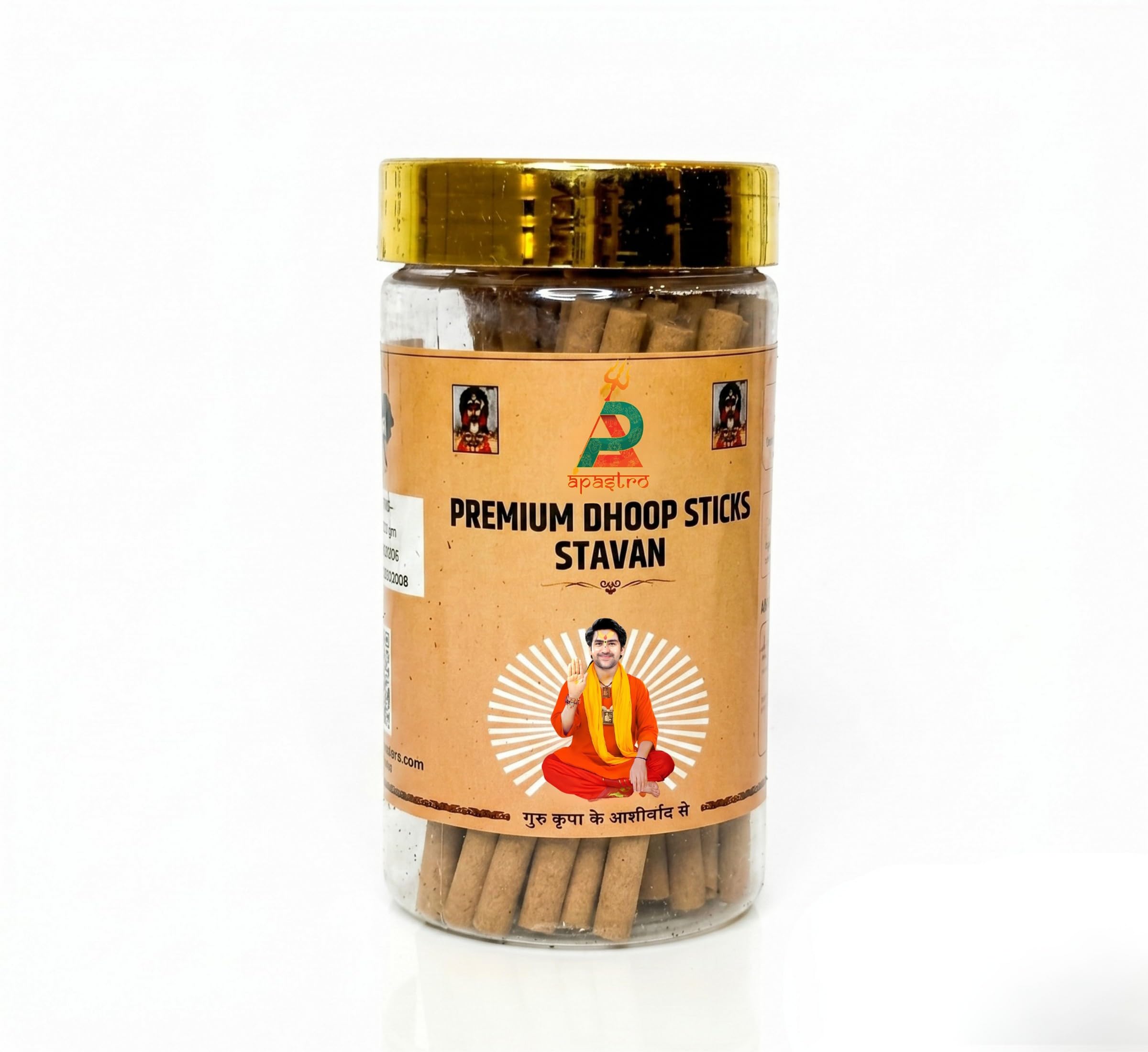 Stavan Dhoop Sticks for Pooja & Meditation | Natural Masala Dhoop Batti with Long Lasting Fragrance | Handcrafted Incense Sticks for Home Temple, Spiritual Rituals & Daily Worship-image-40