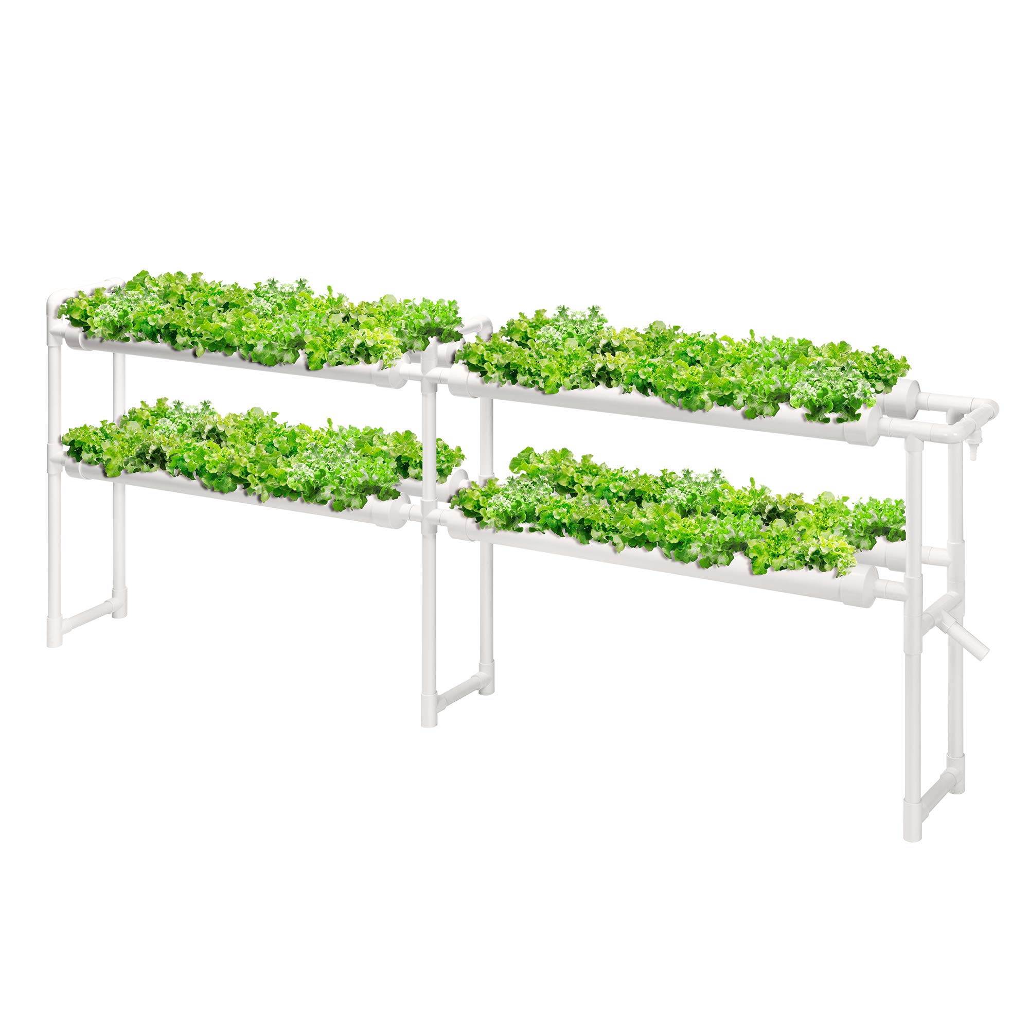 Buy VIVOSUN Hydroponics Growing System 72 Plant Sites, 2 Layers 8 Food