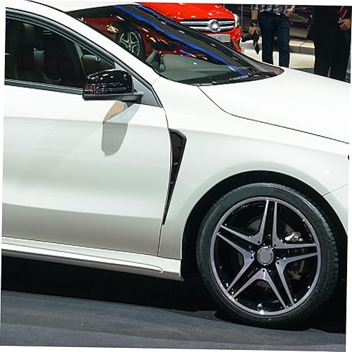 Miniatura 7 de 1 par de etiqueta de ventilación lateral del lado del coche de flujo de aire decoración durable ABS material