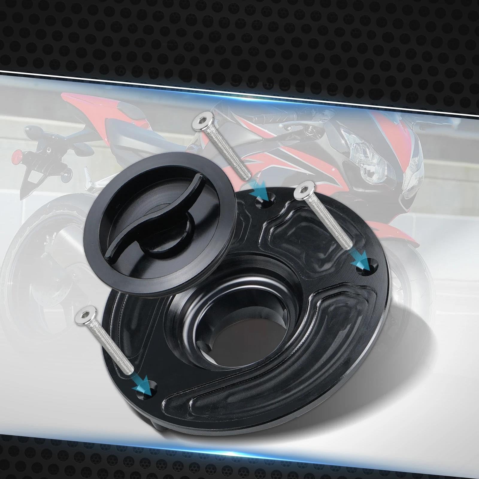 Tappo del serbatoio dell'olio motore Per CBR 600 F4I F4 F3 F2 1991 2008 CBR 250R 400RR 600RR 1000RR 900 929 954 VFR RVF 400 CB600F Coperchio Tappo Serbatoio Carburante