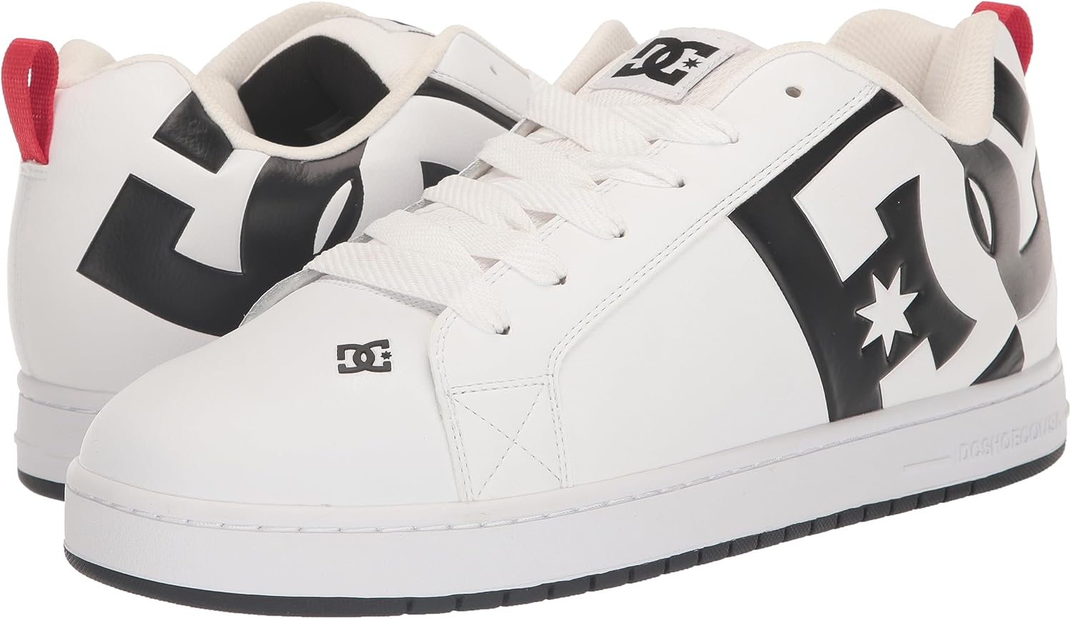 DC Men's Court Graffik Sq Low Skate Shoe - Image 7