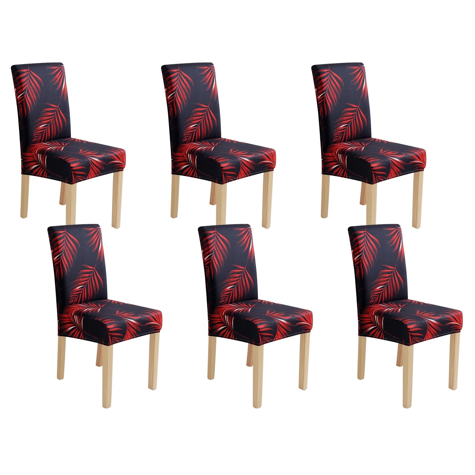 Housse de chaises 6 pièces KnSam idéale pour décoration table repas