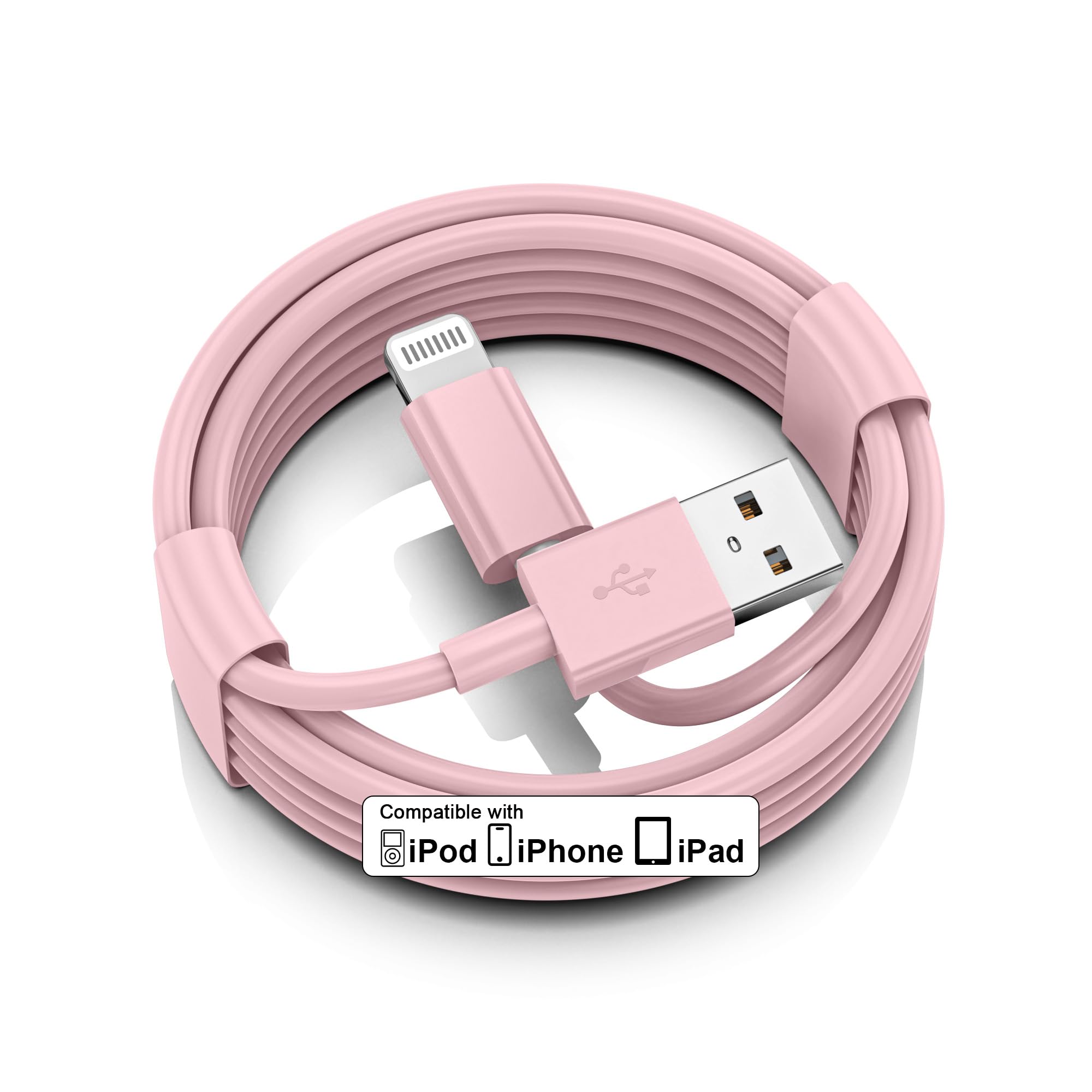 FUPYWP Car iPhone Carplay Cable, Car Charger Cord, USB A to Lightning Cable Fast Charging & Data Transfer for iPhone 14/13/12/11 Pro Max XR XS X 8 7 6