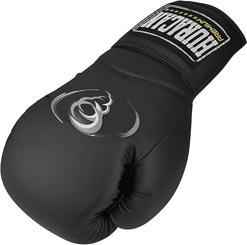 Miniatura 3 de Boxing Gloves, Lace-Up, Pro Training Sparring, Leather, Muay Thai MMA Kickboxing, Men Women Adult, Heavy Punching Bag Focus Mitts Pads Workout,