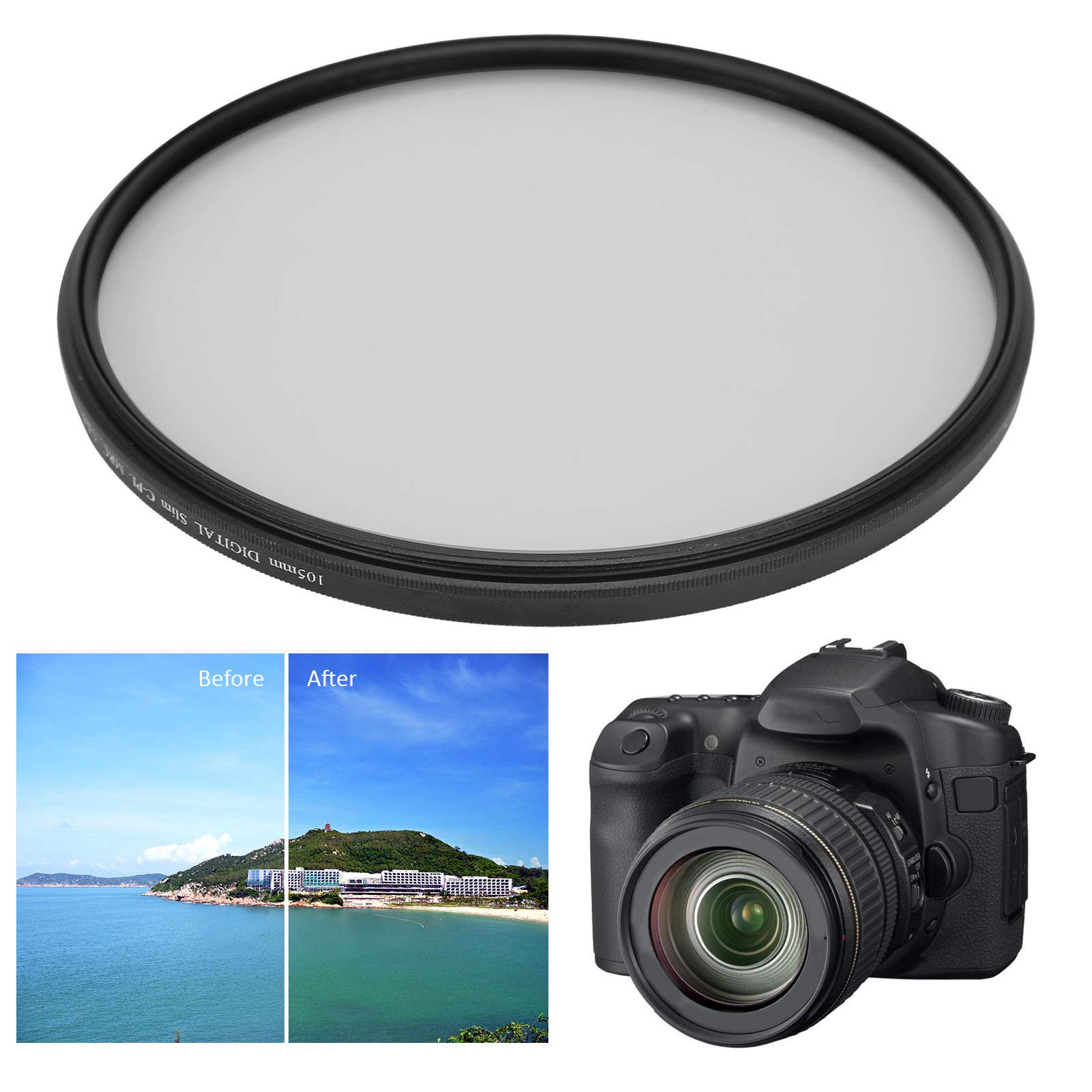 Canon/キヤノン 偏光フィルター(ネジ径105mm)△PL 105mm 中古 Canon/キヤノン 偏光フィルター(ネジ径105mm)△PL 105mm 中古