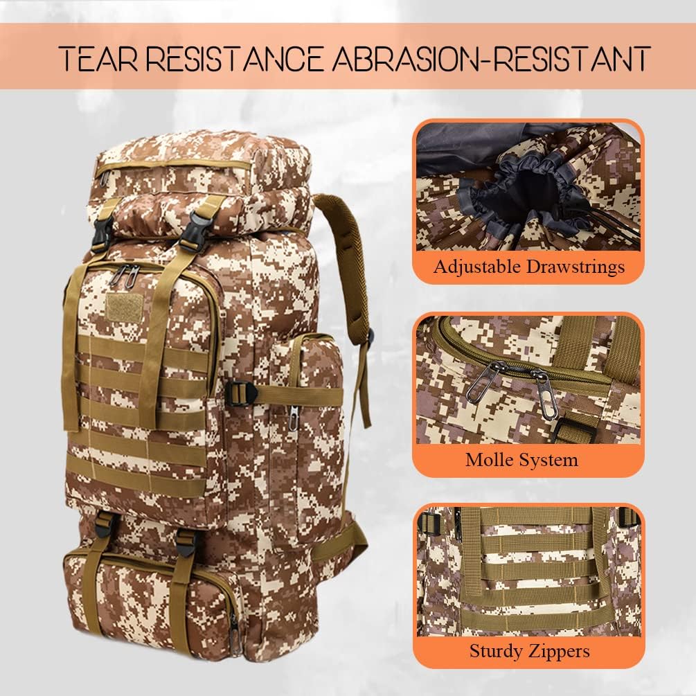 ایگرد قیمت و خرید 70L Highland Tactical Backpack for Men, Large