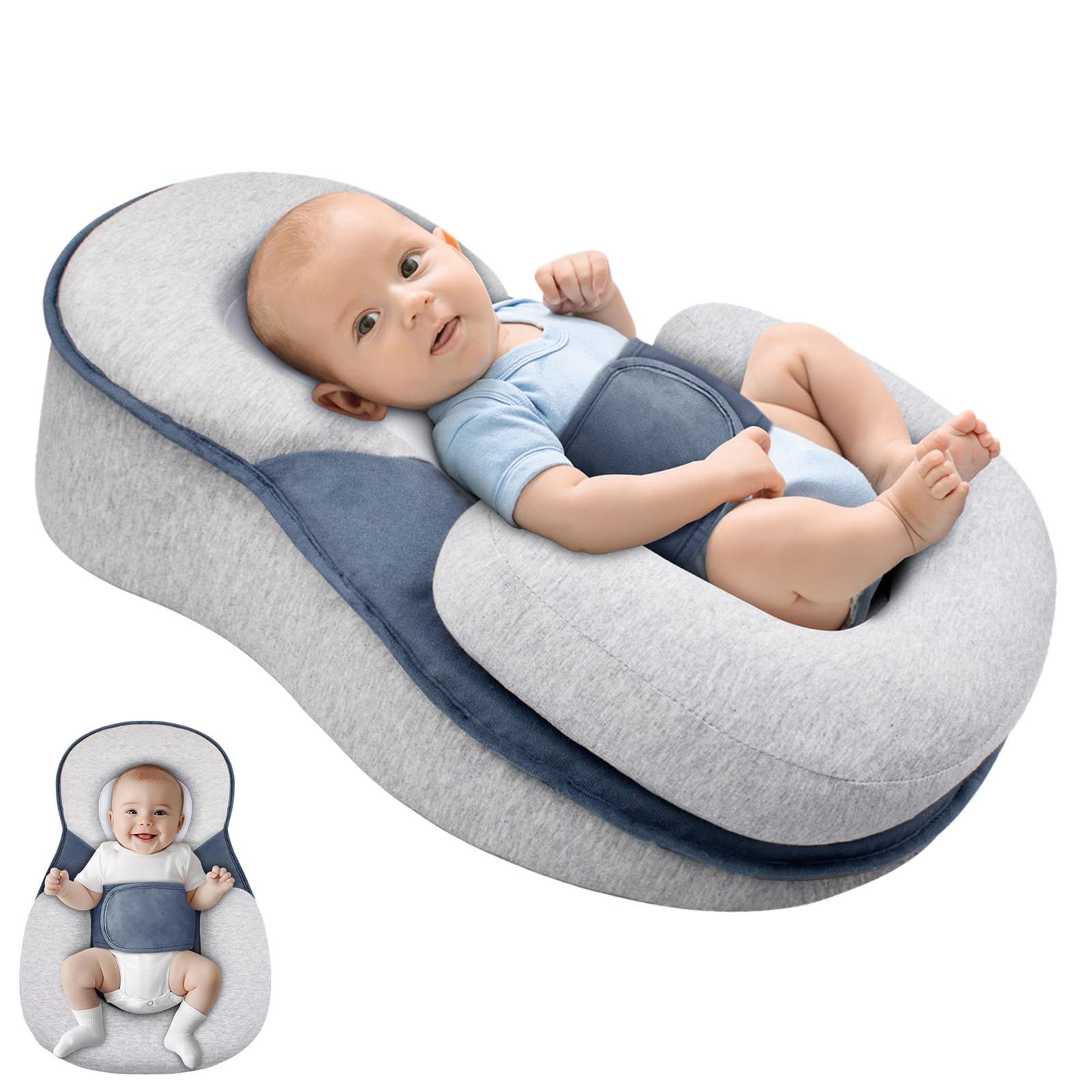 Veayiik Baby Wedge Pillow - floor seats and loungers | Mubboo