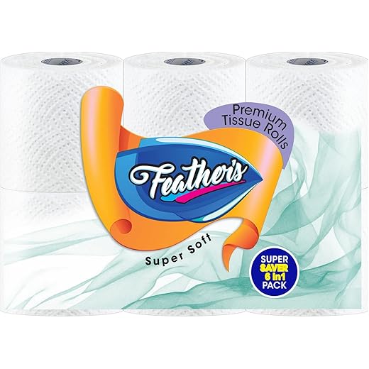 Feathers Smartchoice Toilet Tissue Roll Ultra-soft 1 Pack