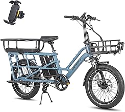Sponsored You’re seeing this ad based on the product’s relevance to your search query.Learn more about this advertisement Fafrees FF20 CUV Electric Cargo E Bike 20 Inch 200 kg Load [Official] 2 x 12Ah Battery 576 Wh, 75 N.m, 25 km/h Ebike Mountain Bike, Hydraulic Brakes Fat Bike E-Bike for Adults