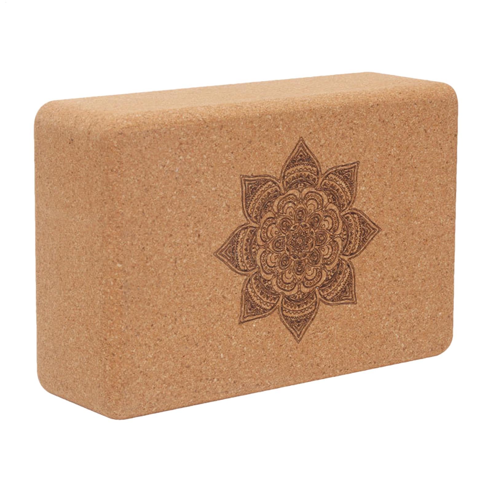 Yoga Blocks Natural Cork Bricks, Stretching Blocks, Workout Blocks,
