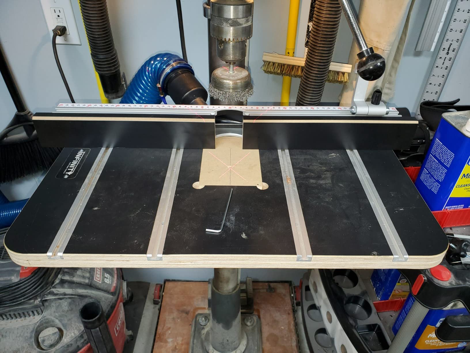 22/mo Finance WoodRiver Deluxe Drill Press Fence Buy Now, Pay Later