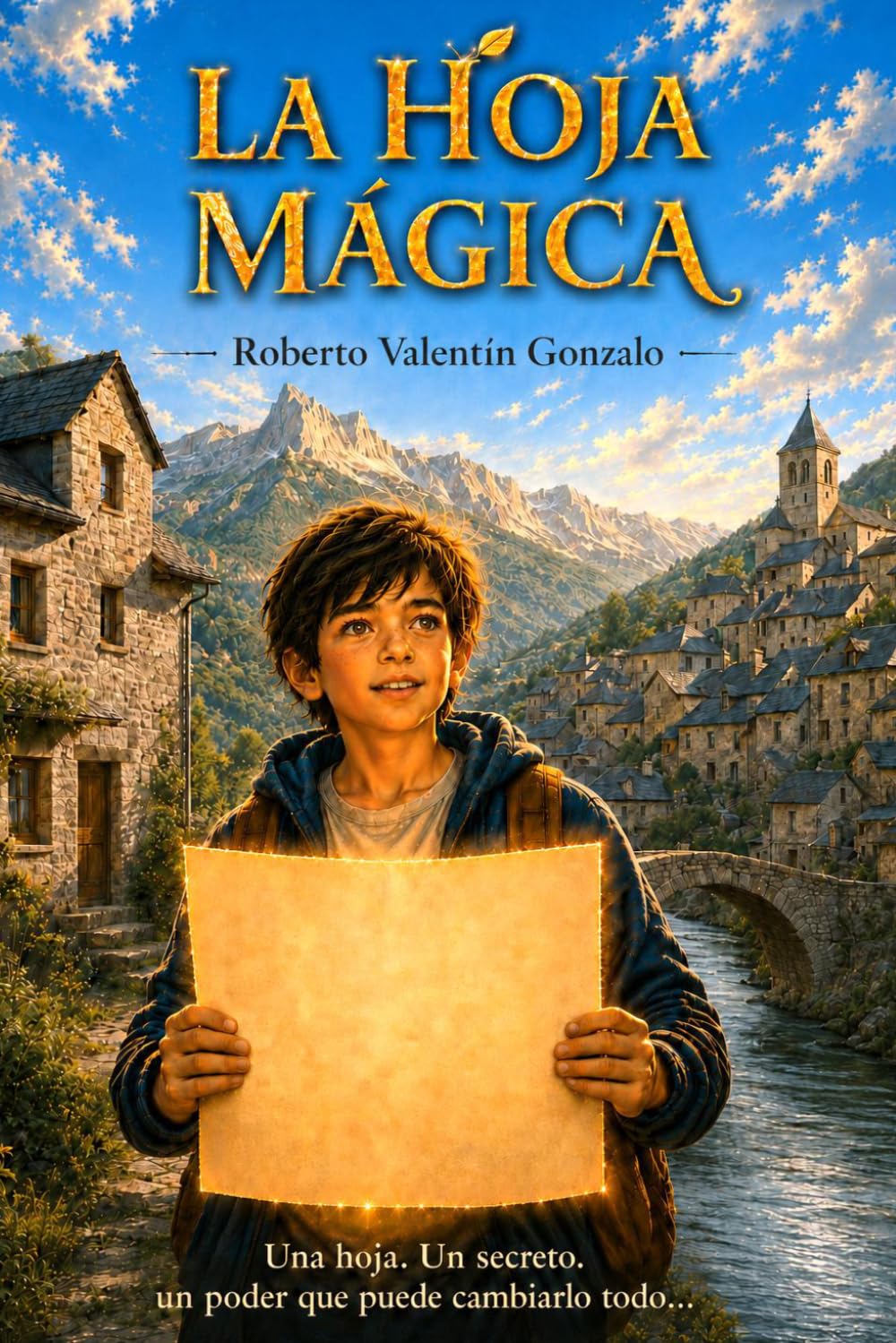 La Hoja Mágica: Cuento infantil de magia y misterio para niños de 7 a 12 años | Libro ilustrado que engancha a leer desde la primera página