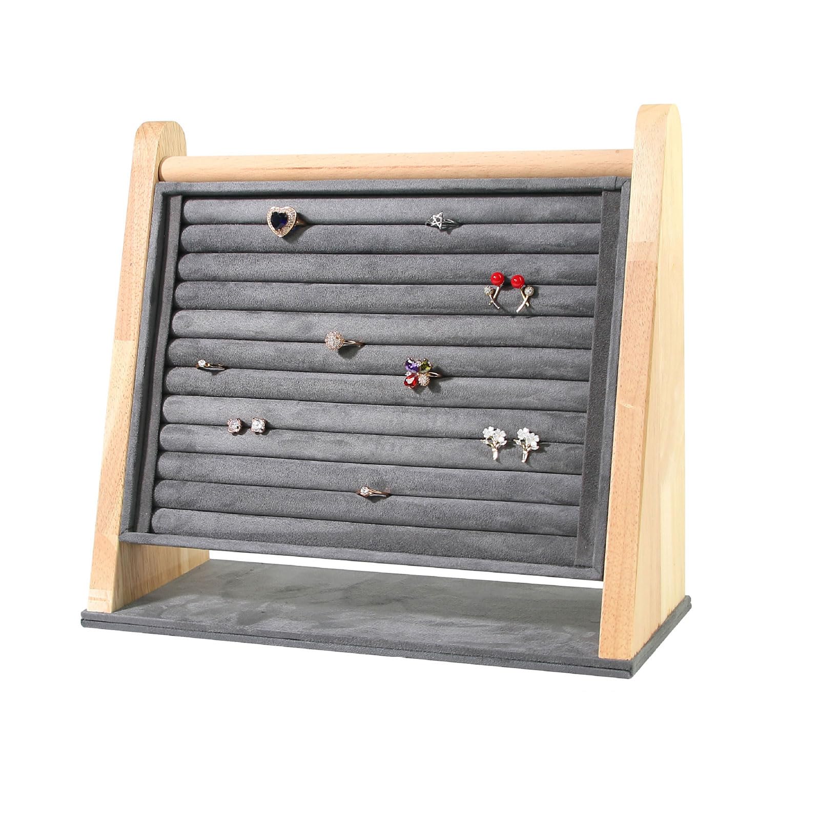 Multi-Level Jewelry Stand Elegant Jewelry Accessories Presentation Rack Women Earrings Ring Bracelet Holder Jewelry Display Stand, フリーサイズ
