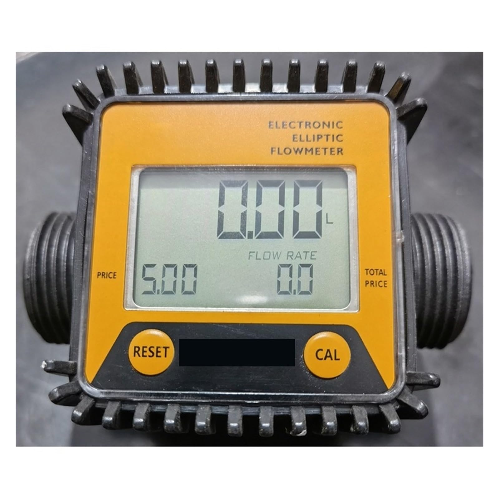 Caudalímetro con pantalla electrónica K28 for medir el caudal de urea del contador de metanol para riego(Nero)