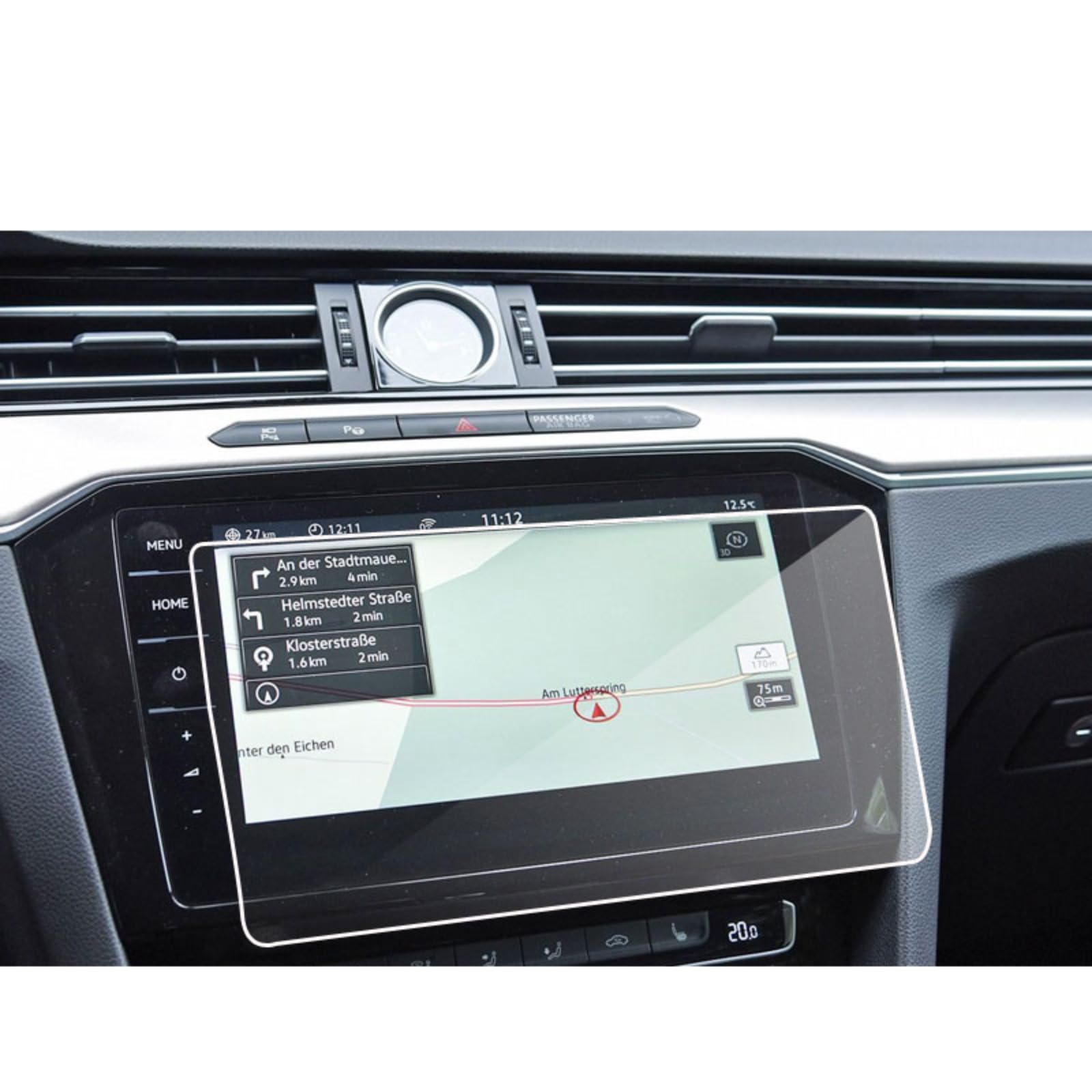 Verre trempé pour écran navigation VW Arteon 2018 9,2 pouces