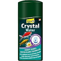 Tetra Pond CrystalWater 500 ml, Rimuove Efficacemente le Particelle di Sporcizia Sospese e Migliora la Trasparenza dell’Acqua del Laghetto