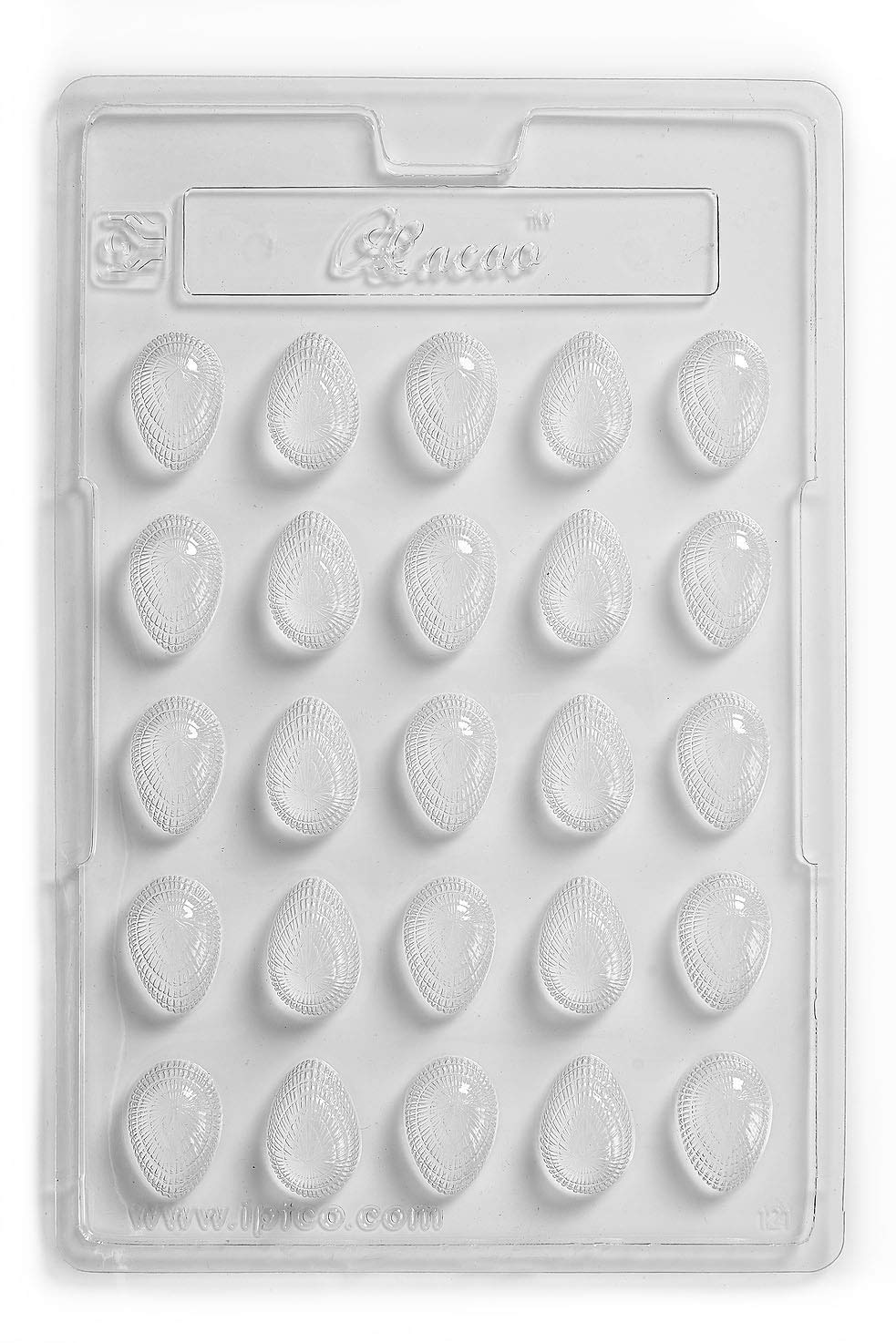 Cacao | Mini Patterned Egg Chocolate Mould 25 Cavity