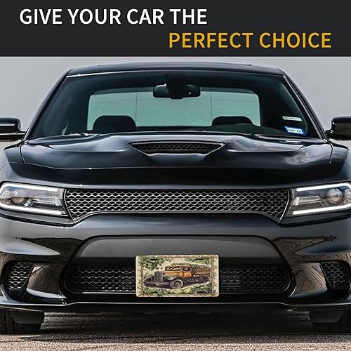 Miniatura 8 de Placa frontal de Acción de Gracias, accesorio de decoración de automóvil, accesorio de decoración de automóvil de aluminio de metal, divertida