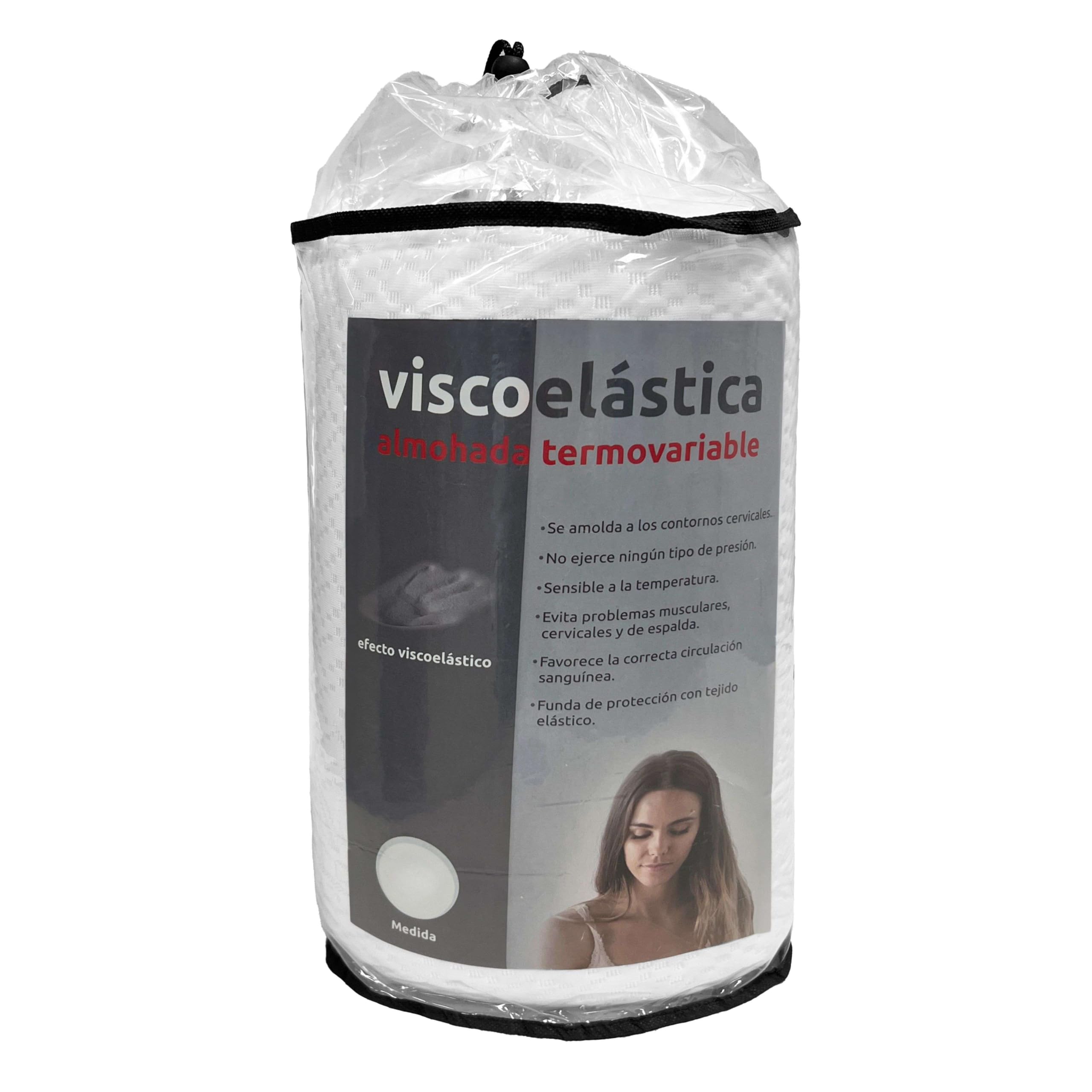 Mivis Almohada visco Alta 150 cm Color Blanco