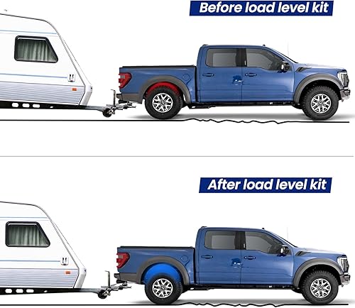 Miniatura 6 de Kit de suspensión de bolsa de resorte compatible con Ford F-150 2015-2022 2WD / 4WD, repuesto para Firestone 2582 W217602582, hasta 5,000 libras de