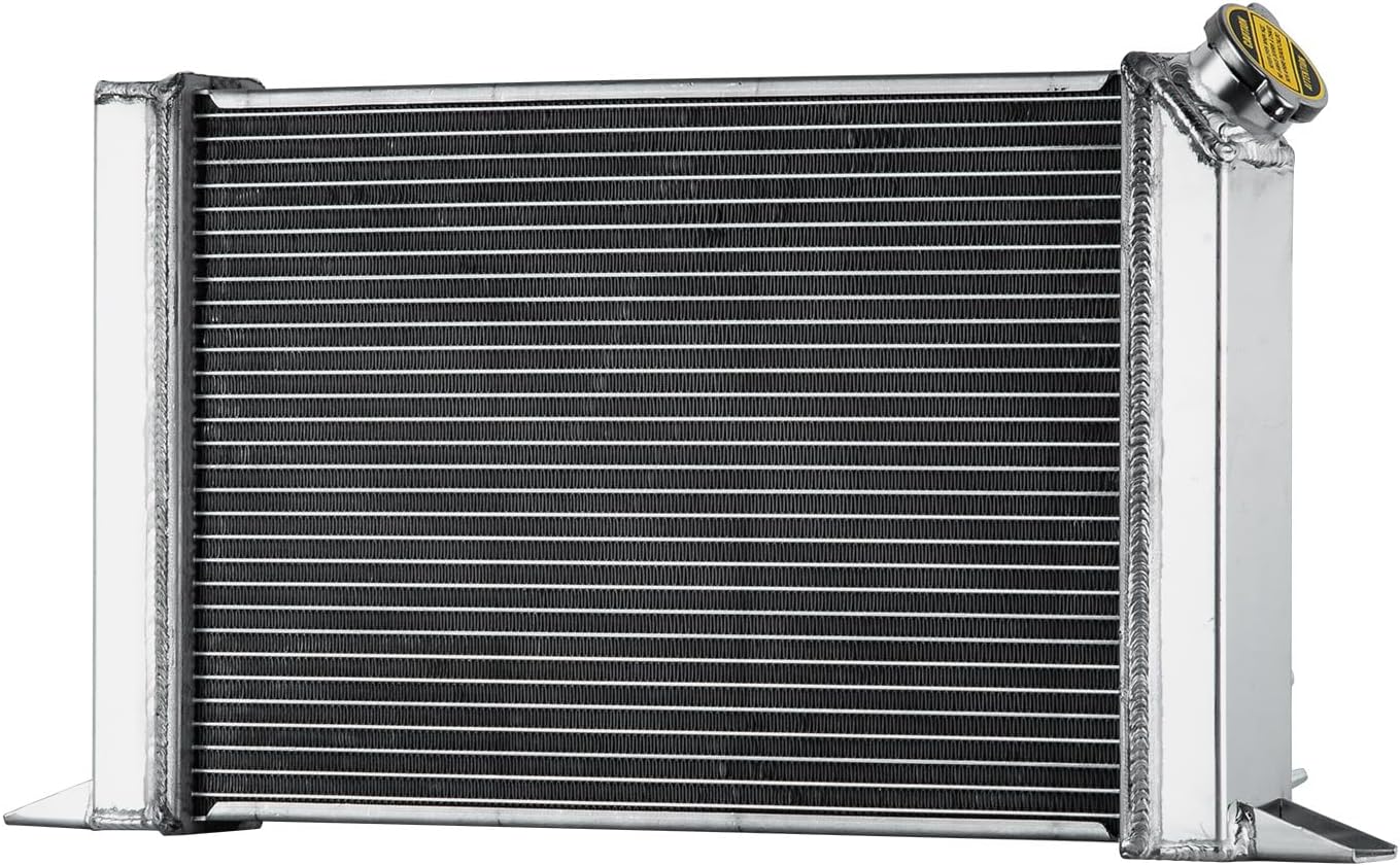 3 Row Aluminum Radiator for VW Scirocco Pro Stock Style For Drag Racing Use, Full Performance Aluminium Radiators, Automotive Replacement Radiator