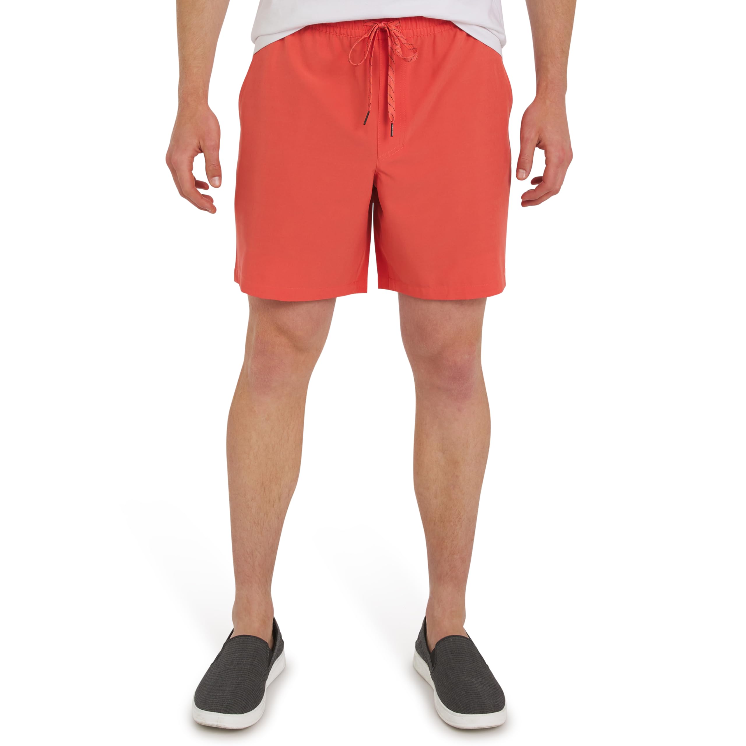 Quiksilver Men's Regular Fit Stretch Waist Water Friendly Active Hybrid  Shorts (S-XXL)