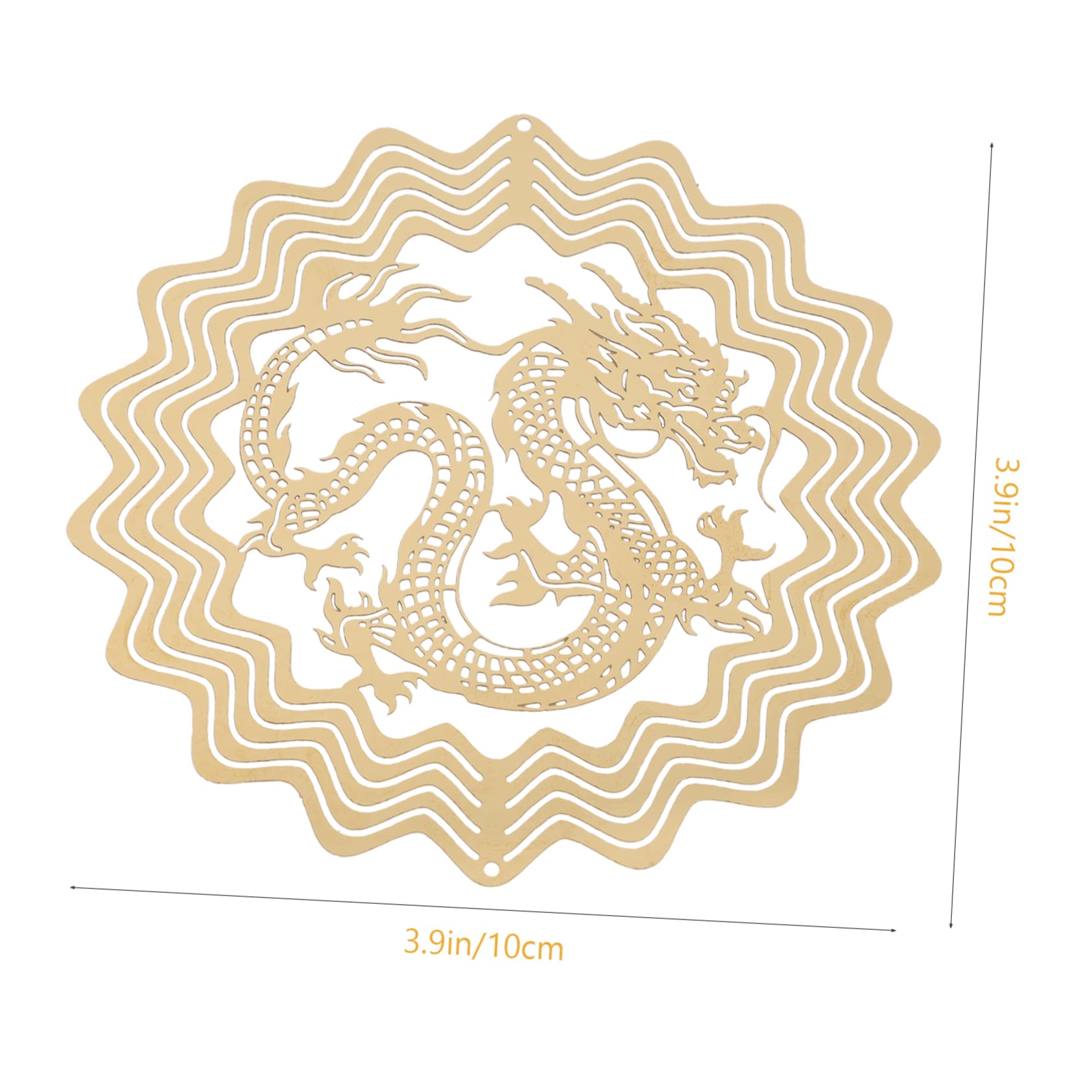 ABOOFAN Wind Spinners Metal Sculpture for Outdoor Hanging Decor Artistic DIY Wind Sculptures Chic Decorative Accessories for Home and Garden Decoration