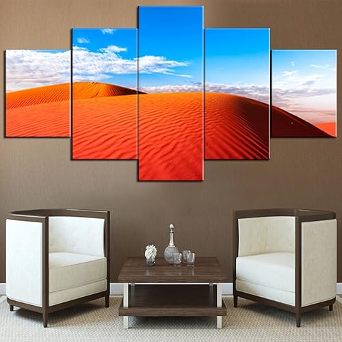 Vista 225 de Paisaje de 5 piezas pintura sobre lienzo