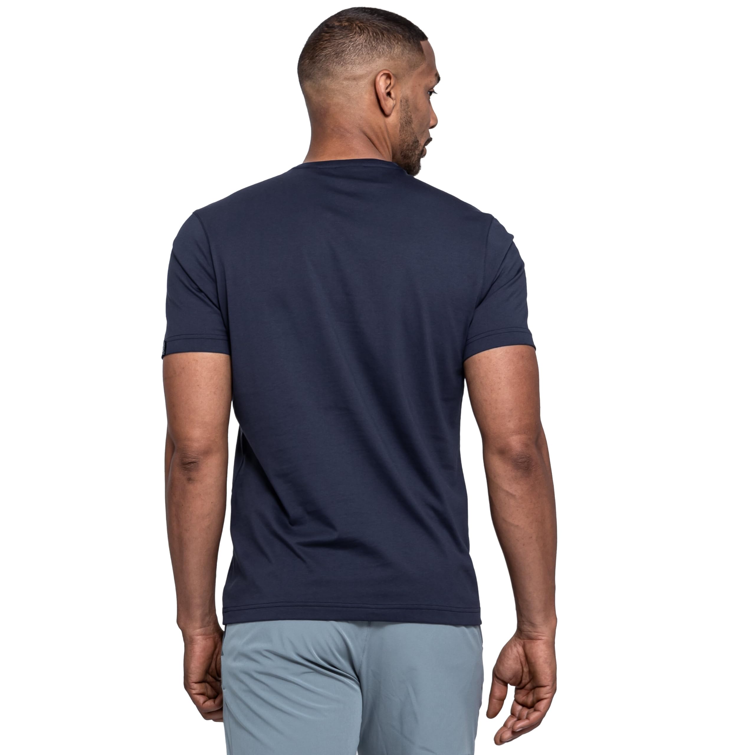 Schöffel Herren T Shirt Style Collada MNS, schnell trocknendes T-Shirt mit Rundhalsausschnitt, Funktionsshirt aus recyceltem Material