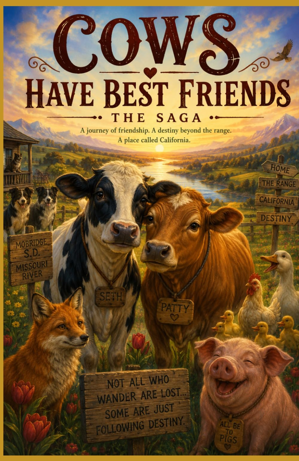 Cows Have Best Friends The Saga