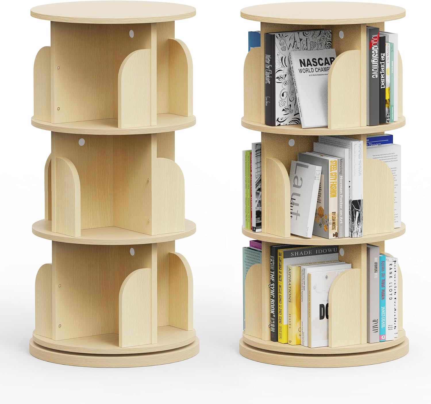 イエロー 5段オープンシェルフ 金属製 本棚 レトロ家具 オープンラック