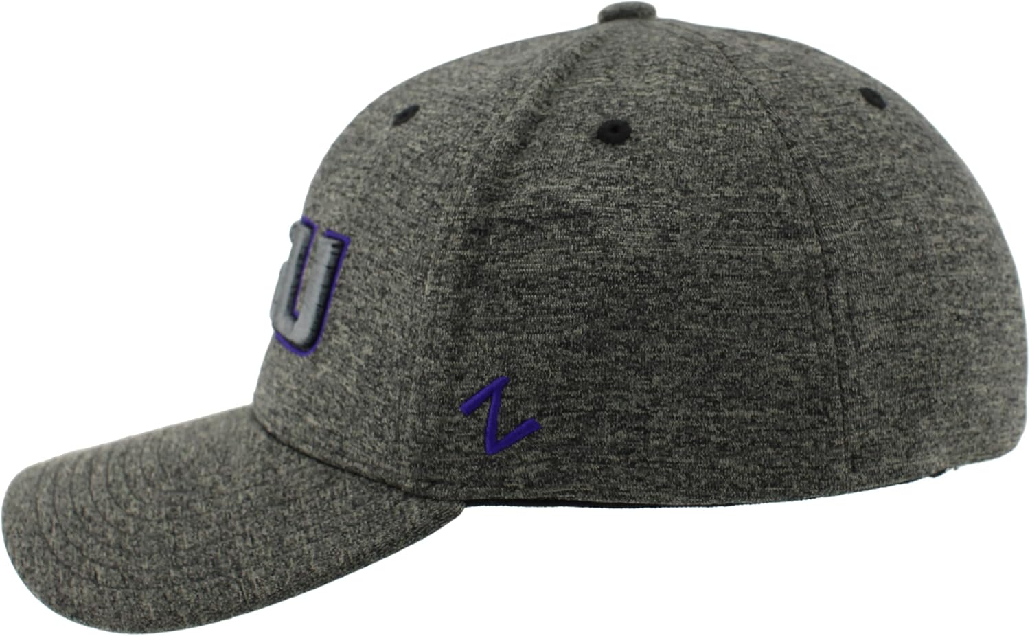 ZHATS NCAA Mens NCAA Officially Licensed Hat Somber Fog - Image 3