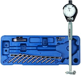 Fowler 52-646-300-0 High Precision Cylinder Dial Bore Gage, 2-6" Range, Carbide-Tipped Self-Centering