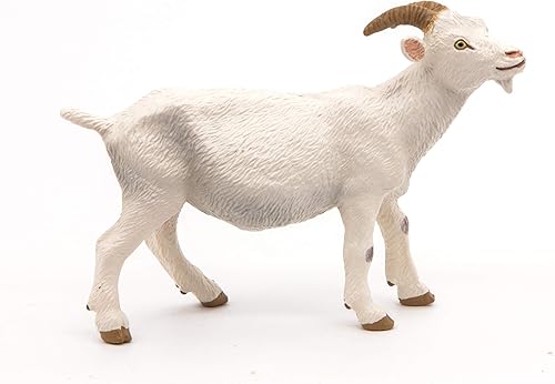 Miniatura 5 de Papo -Pintado a mano - Figurine -Farmyard Friends -White Nanny Goat -51144 - Coleccionable - Para niños - Adecuado para niños y niñas - A partir de