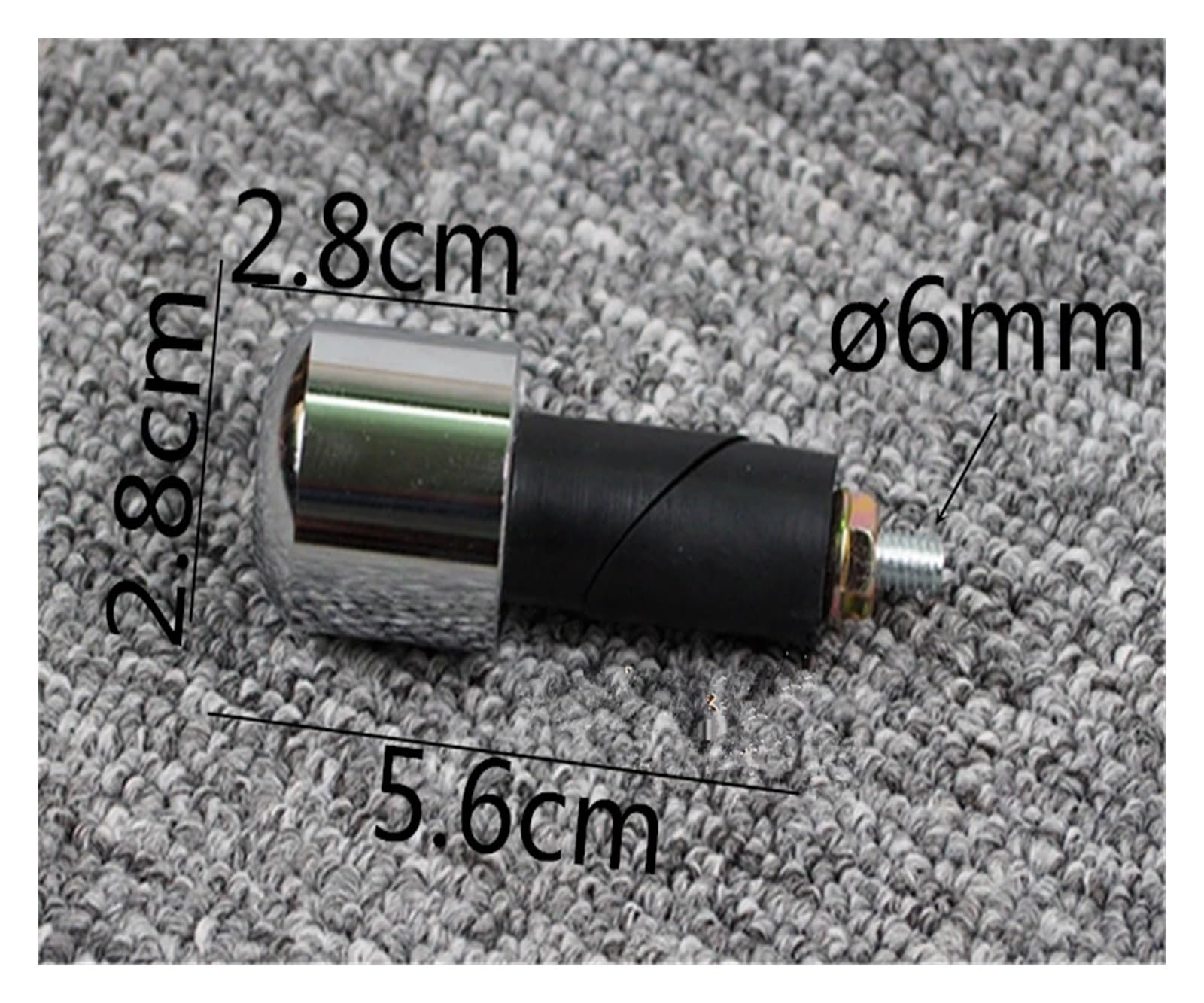 1 Paar Vintage Universal Motorrad Lenker Ende 7/8 "22mm Lenker Enden Abdeckung Für Motocross Grip Cap Plugs Slide Lenkerenden Steckers