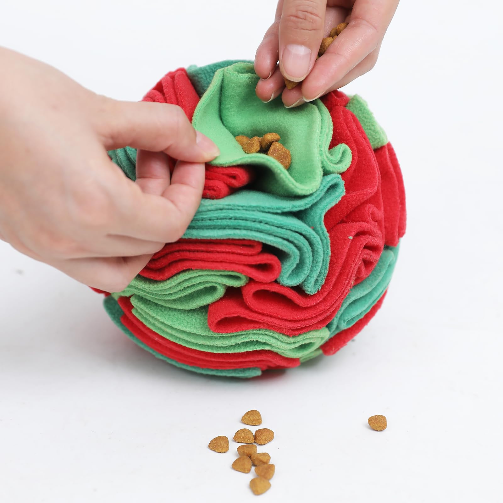 Snuffle Ball for Dogs - Interactive Dogs Toys to Keep Them Busy, Dog Puzzle Toy, Dog Enrichment Toys for Small, Medium Pets Daily Companionship, Training Reward Gift - image 2