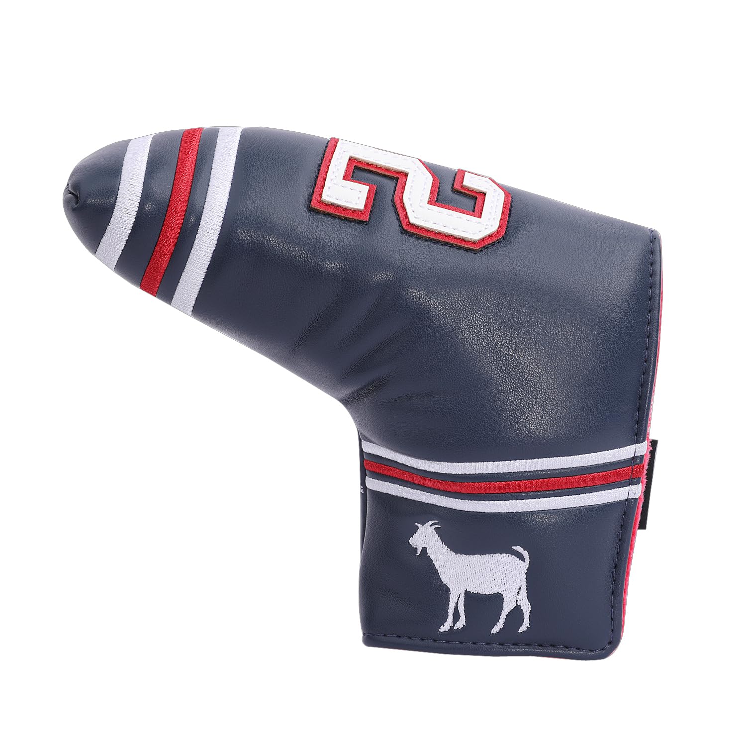 Housse de protection pour putter de golf avec design n°12 Bleu foncé
