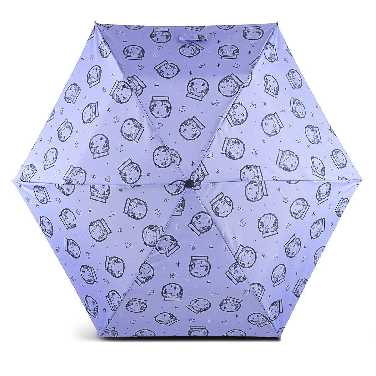 Radley Women's  Cornflower Purple Snow Globe Superlight Responsible Umbrella in Size 23, BrandAlley