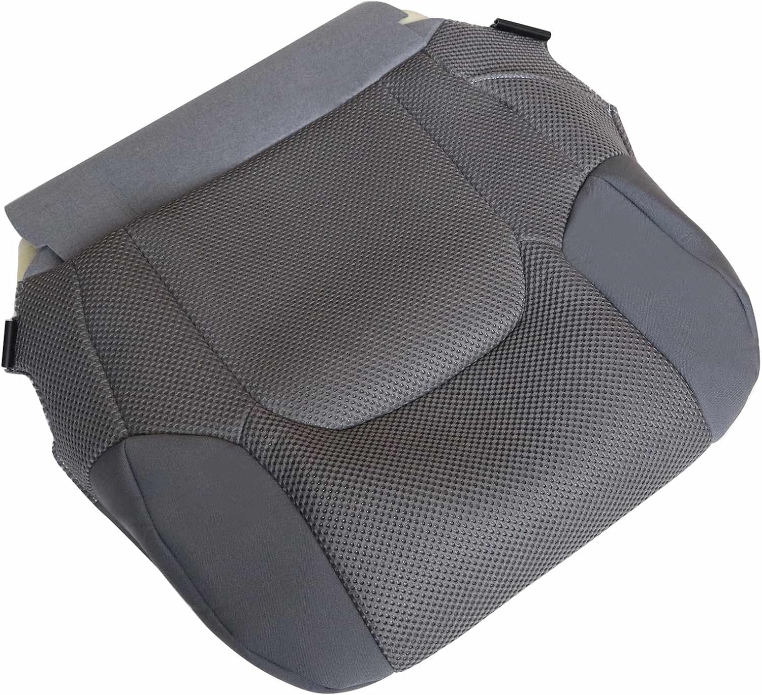 SecosAutoparts Driver and Passenger Side Bottom and Top Lean Back Replacement Cloth Seat Covers Gray Fit for Nissan Frontier 2005 2006 2007 2008 2009 2010 2011 2012 2013 2014 2015 2016 2017 2018 2019