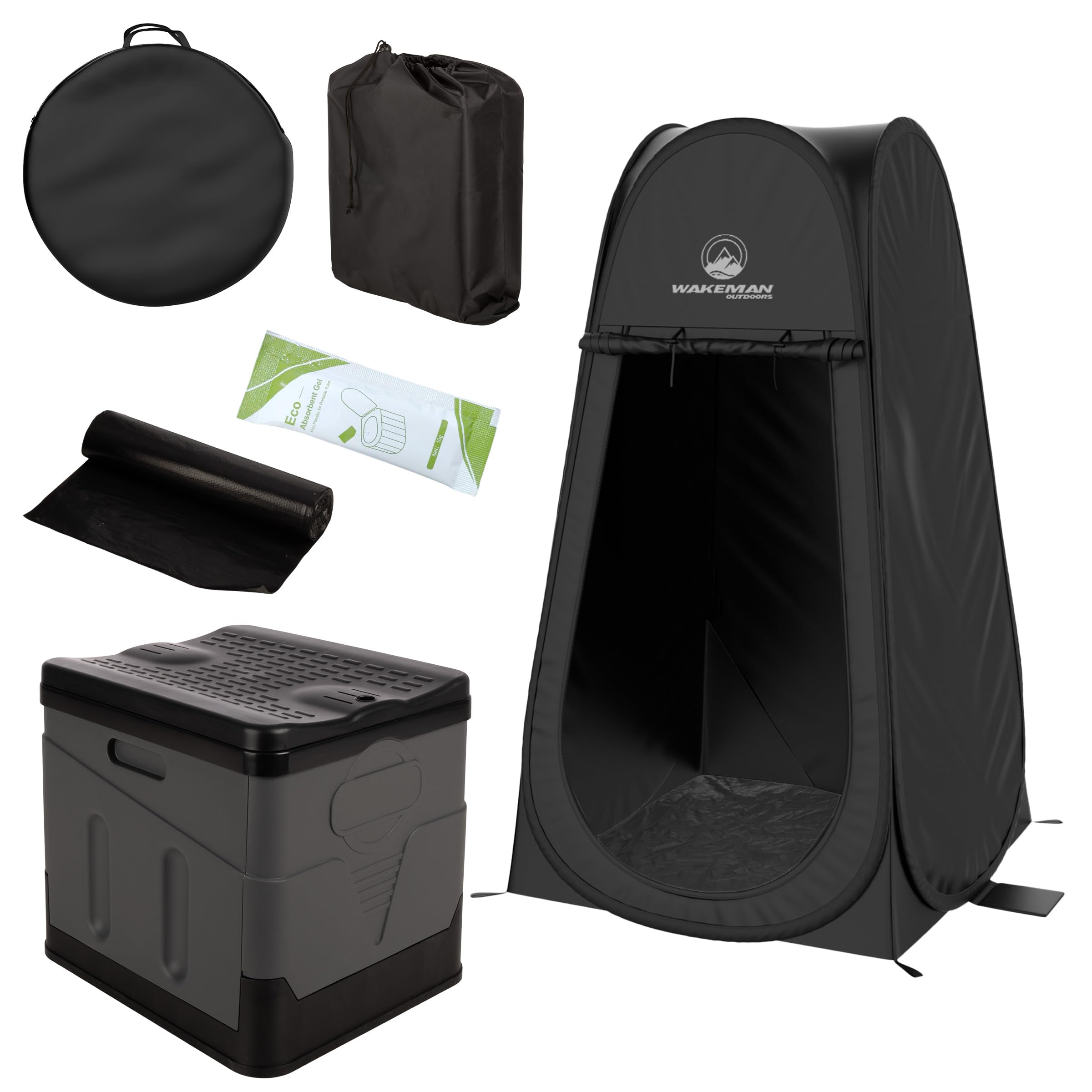 backpack with mini tent portable toilet for Adults Pop Up Privacy and then discard in buy in bulk Sales | Connley Fishing Colour:Silver Plated